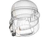 Airborne 212 Helmet 3D Model