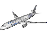 Airbus A320 3D Model
