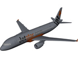 Airbus A320 3D Model preview