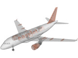 Airbus A320 easyJet 3D Model