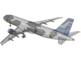 Airbus A320 FinnAir 3D Model