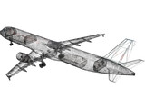 Airbus A321 Air Canada 3D Model