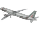 Airbus A321 Alitalia 3D Model