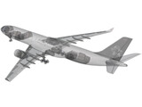 Airbus A330-300 Thai 3D Model