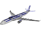 Airbus A330 3D Model
