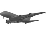 Airbus A380 3D Model