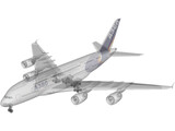 Airbus A380 3D Model