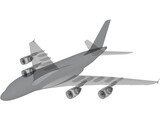 Airbus A380 3D Model