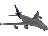 Airbus A380 Airliner 3D Model