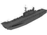 Aircraft Carrier 3D Model preview