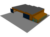 Aircraft Facility 3D Model preview