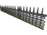 Aircraft Wing Structure 3D Model preview