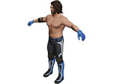 Aj Styles Fighter 3D Model preview