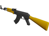 AK-47 3D Model preview