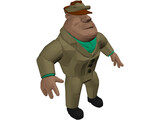 Al Character Safari Theme 3D Model