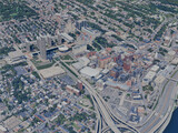 Albany City, NY, USA (2024) 3D Model preview