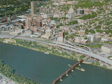 Albany City, NY, USA (2020) 3D Model