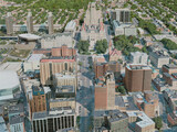 Albany City, NY, USA (2020) 3D Model