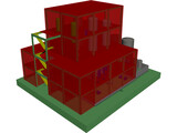 Alcohol Distillery 3D Model preview