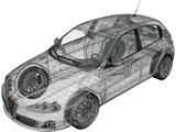 Alfa Romeo 147 (2009) 3D Model