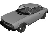 Alfa Romeo 2000 GT (1974) 3D Model preview