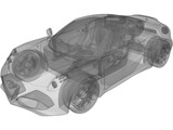 Alfa Romeo 4C Launch Edition 3D Model