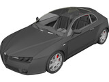 Alfa Romeo Brera (2005) 3D Model preview