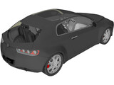 Alfa Romeo Brera (2005) 3D Model
