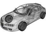 Alfa Romeo Brera (2011) 3D Model