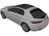 Alfa Romeo Brera (2011) 3D Model