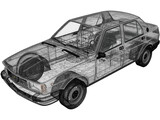 Alfa Romeo Giulietta 116 (1977) 3D Model