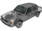 Alfa Romeo Giulietta 116 (1977) 3D Model