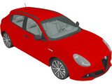 Alfa Romeo Giulietta 940 (2016) 3D Model