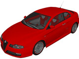 Alfa Romeo GT 3D Model preview