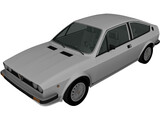 Alfa Romeo Sprint (1976) 3D Model preview