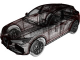 Alfa Romeo Stelvio TI (2020) 3D Model