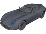 Alfa Romeo Zagato TZ3 3D Model preview