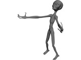 Alien Classic 3D Model preview