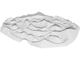 Alien Landscape 3D Model