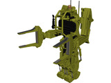 Alien Robot 3D Model preview