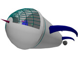 Alien Spaceship 3D Model