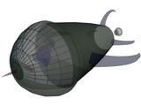 Alien Spaceship 3D Model