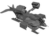 Aliens UD-4L Cheyenne Utility Dropship 3D Model preview