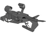 Aliens UD-4L Cheyenne Utility Dropship 3D Model