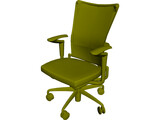 Allsteel Chair 1 3D Model preview