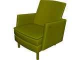 Allsteel Chair 7 3D Model preview