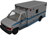Ambulance 3D Model preview