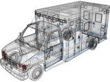 Ambulance 3D Model
