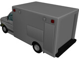 Ambulance 3D Model preview