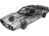 AMC Javelin AMX (1971) 3D Model